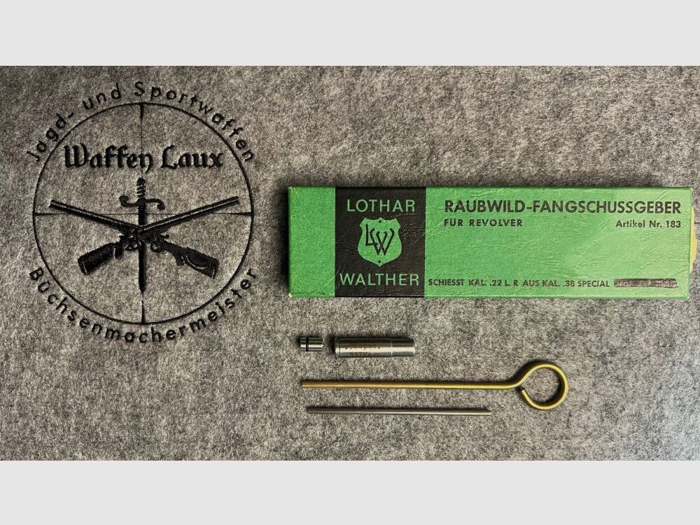 Lothar Walther Fangschussgeber, Reduzierpatrone,