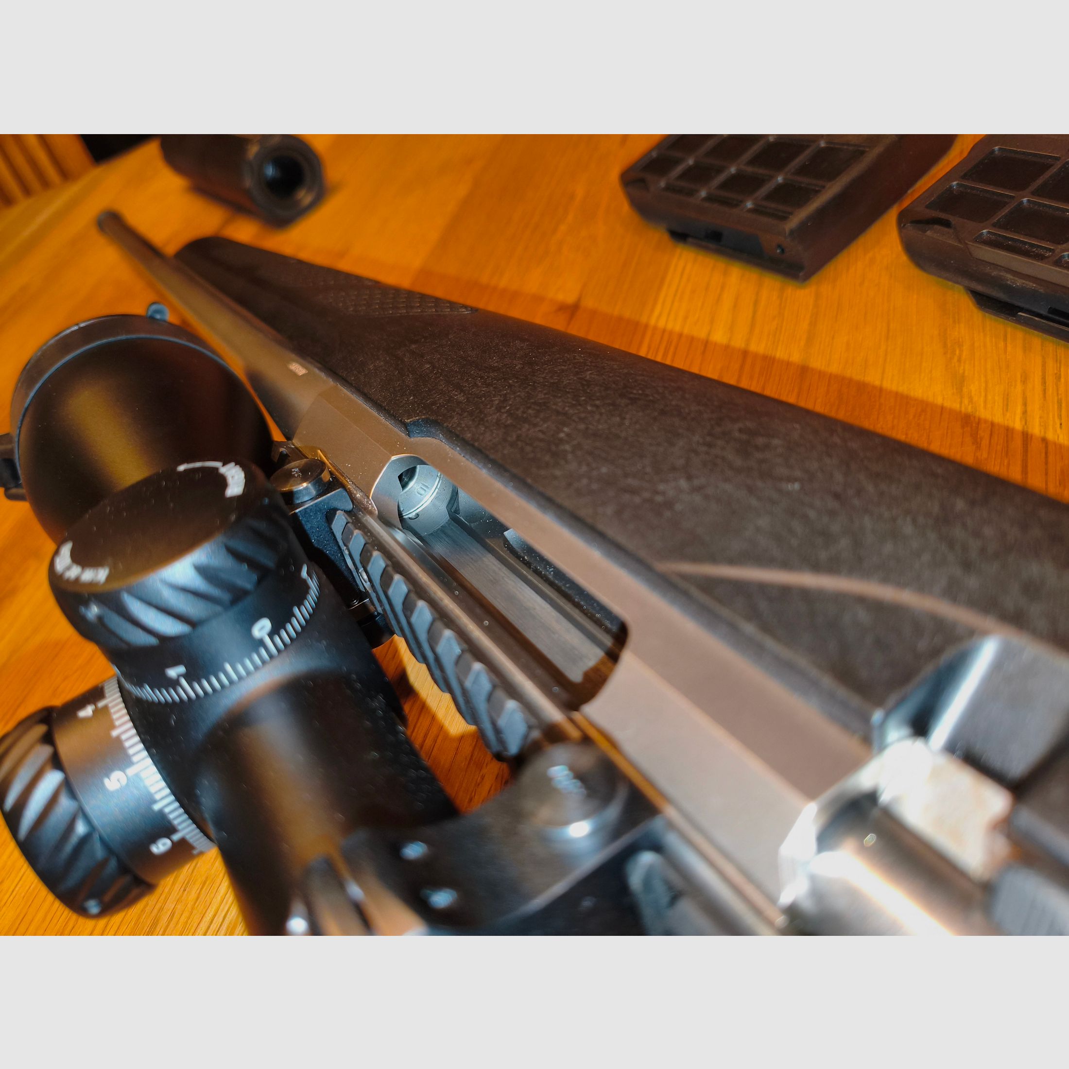 TIKKA T3 LITE STAINLESS 22-250 jagdfertiges KOMPLETTPAKET inkl. BURRIS und A-TEC