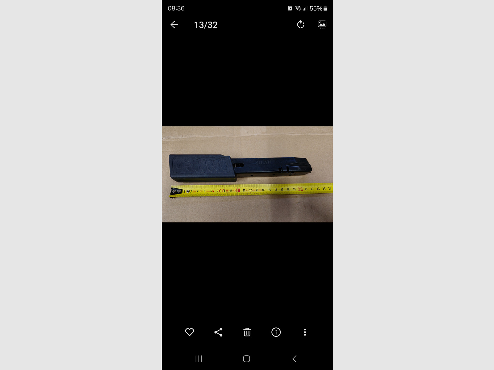 Zoraki 925 Zoraki 914 30 colpi caricatore per pistola a salve 1 pezzo