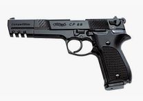 WALTHER CO2 Waffe Pistole CP88 -5,6' Kal. 4,5mm schwarz