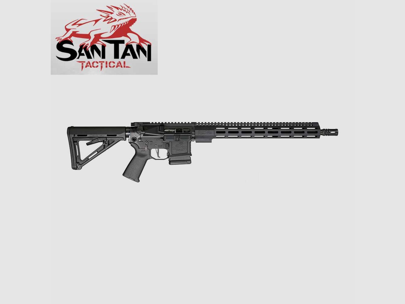 SAN TAN TACTICAL AR15 MATCH M-LOK longueur de canon 16'' .223Rem noir, image 2 sur 4