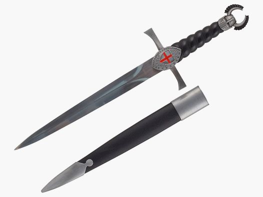 Crusader dagger with sheath