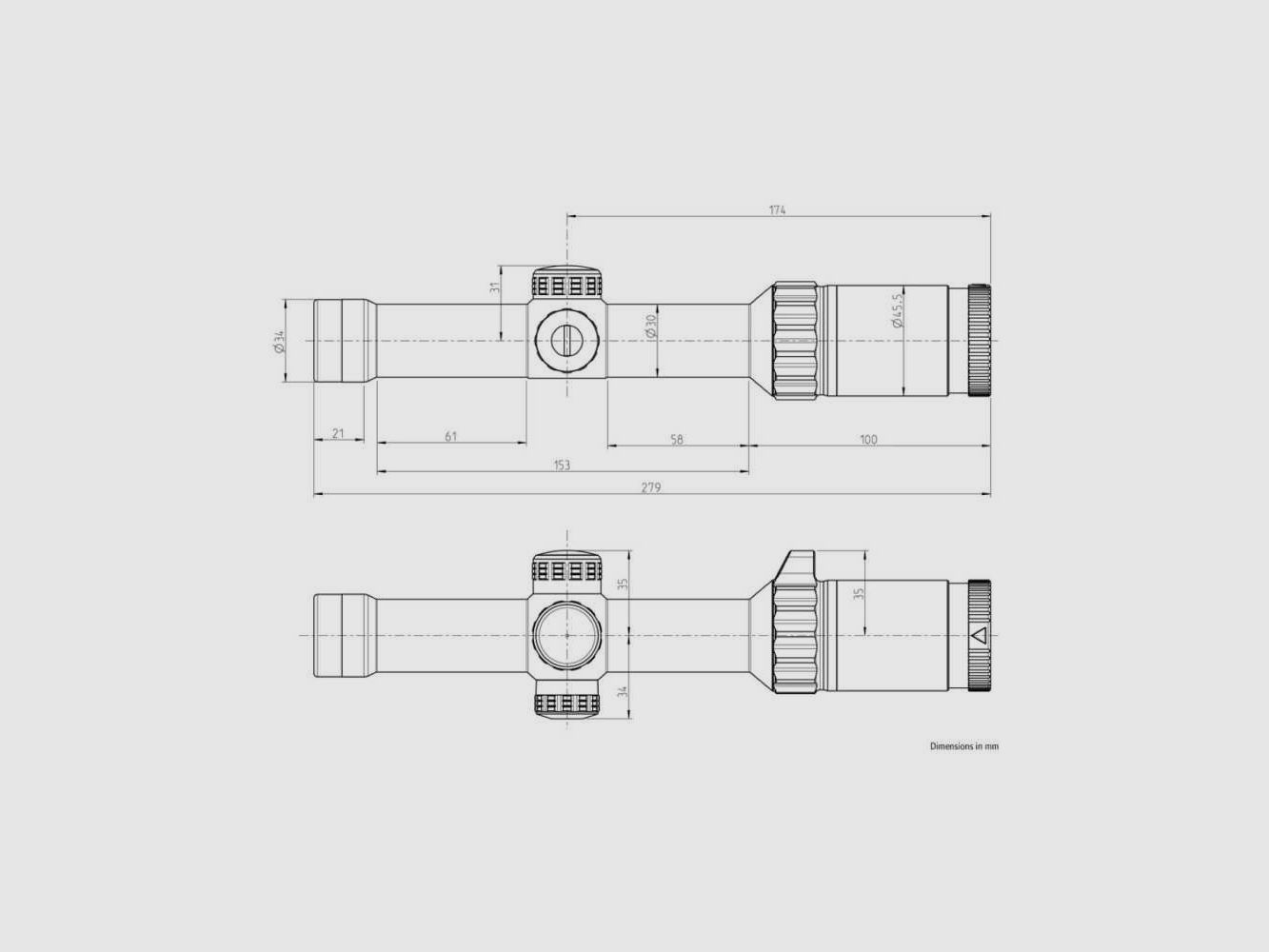 Kahles K 16i 1-6x24 richtkijker, afbeelding 4 van 5