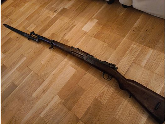 Fusil à répétition, Espagnol K98, Fabricade Armas, La Mauser Coruna, 1953, 8mm Mauser Type, Calibre 7,92x57 Baïonnette