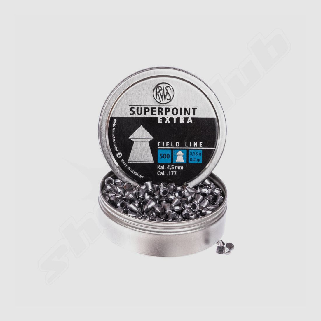 RWS Superpoint Extra 0,53g 500pcs 4,5mm Diabolo, image 1 sur 2