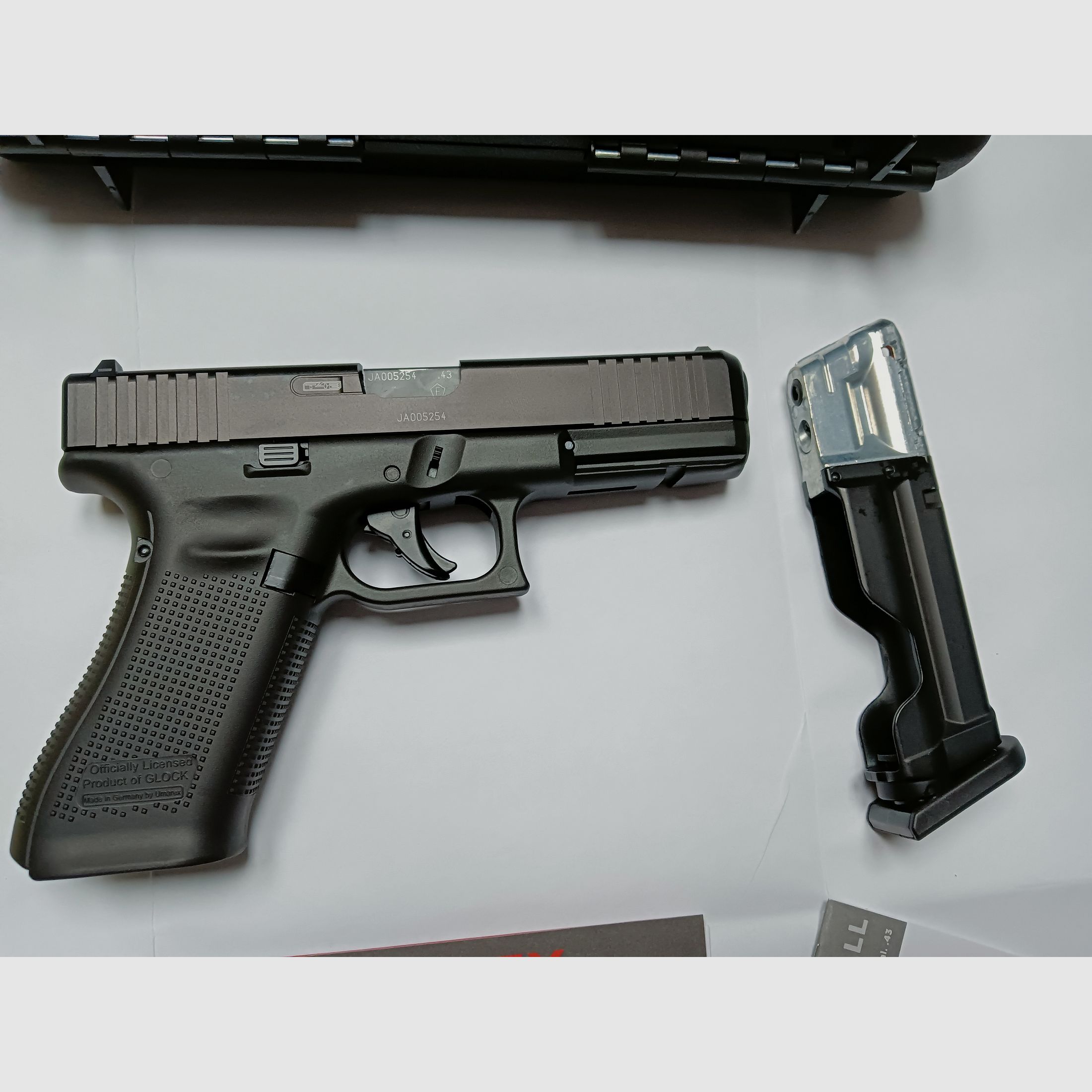 Umarex T4E Glock 17 cal.43  Sammlung Auflösung TPM1 HK416 