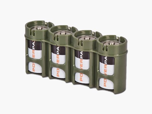 Fritzsch Batteriehalter Powerpax 4 x C4 oliv
