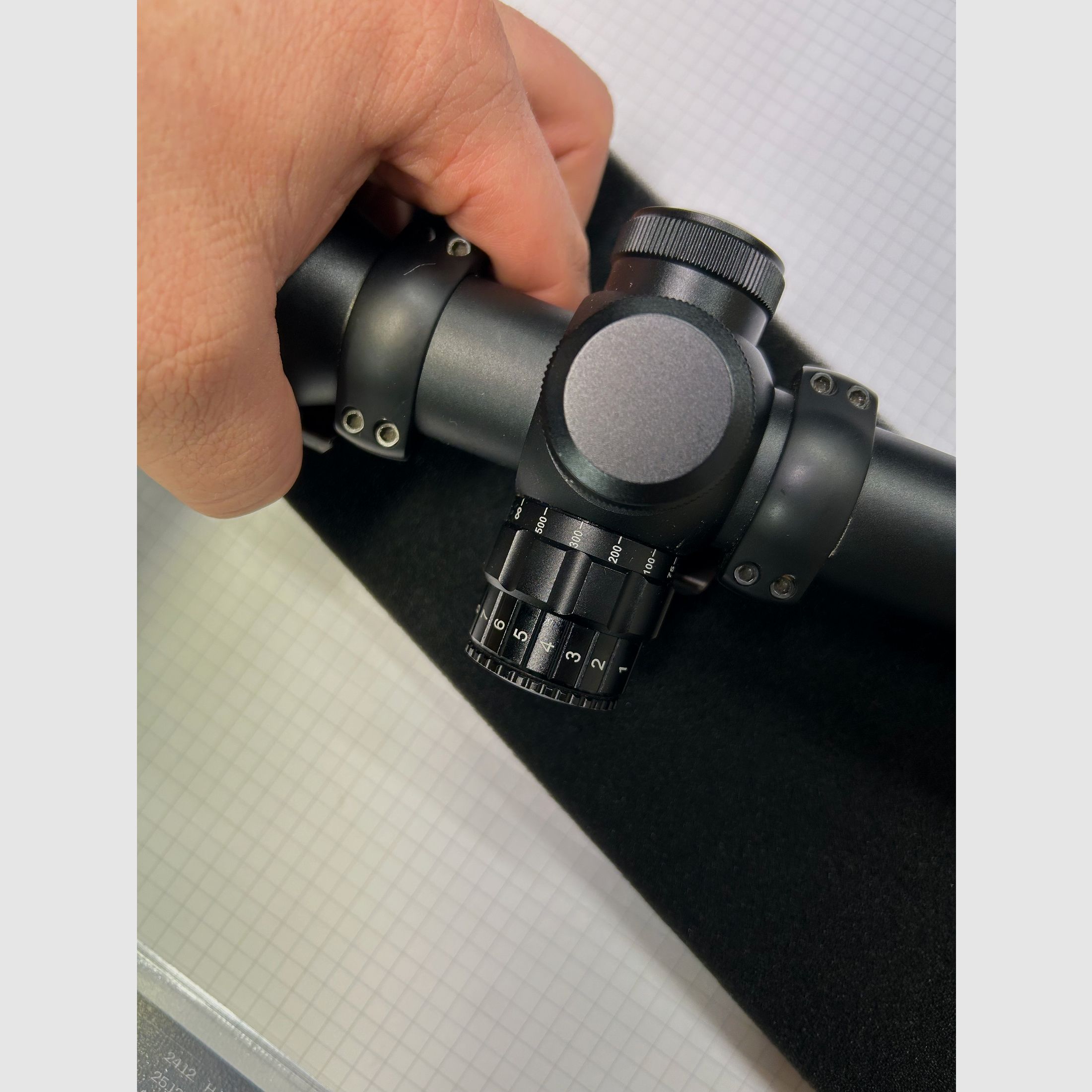 DDoptics riflescope | V10 1.5-15x40 NXT | MRAD | A4D with Blaser saddle mount