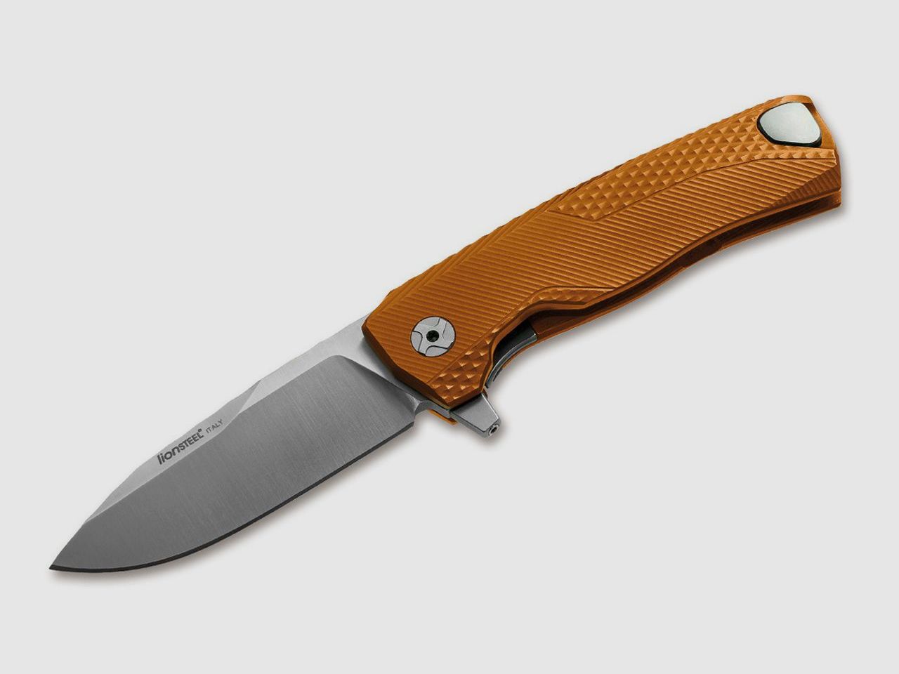 Taschenmesser ROK Aluminium Orange Satin