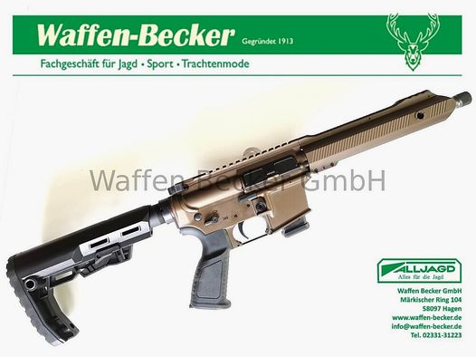 Messerschmitt, Waffen Schumacher Messerschmitt AR15-9 PCC Kal. 9mm Luger Sport 10,5" bronze