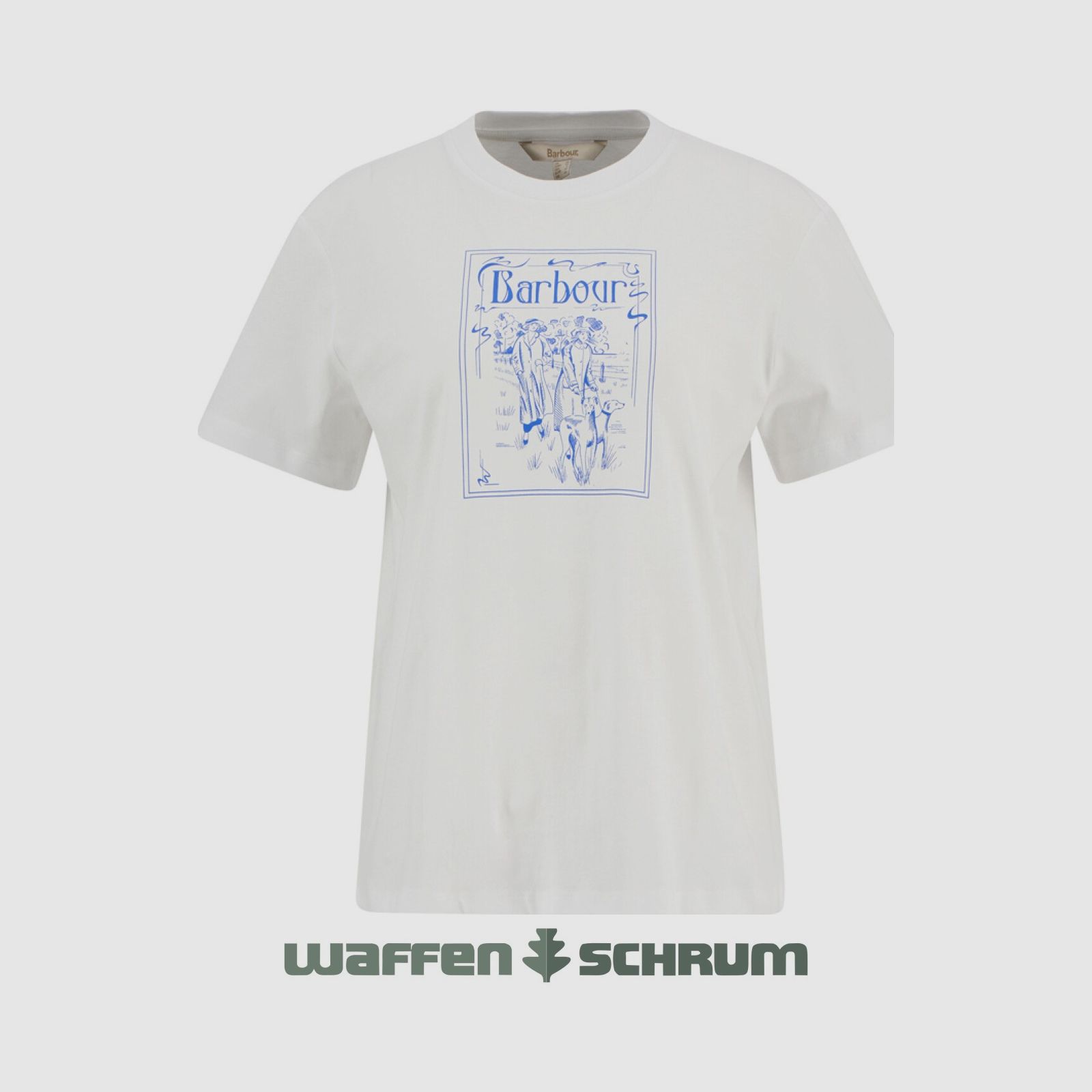 Barbour T-Shirt Hambleton White
