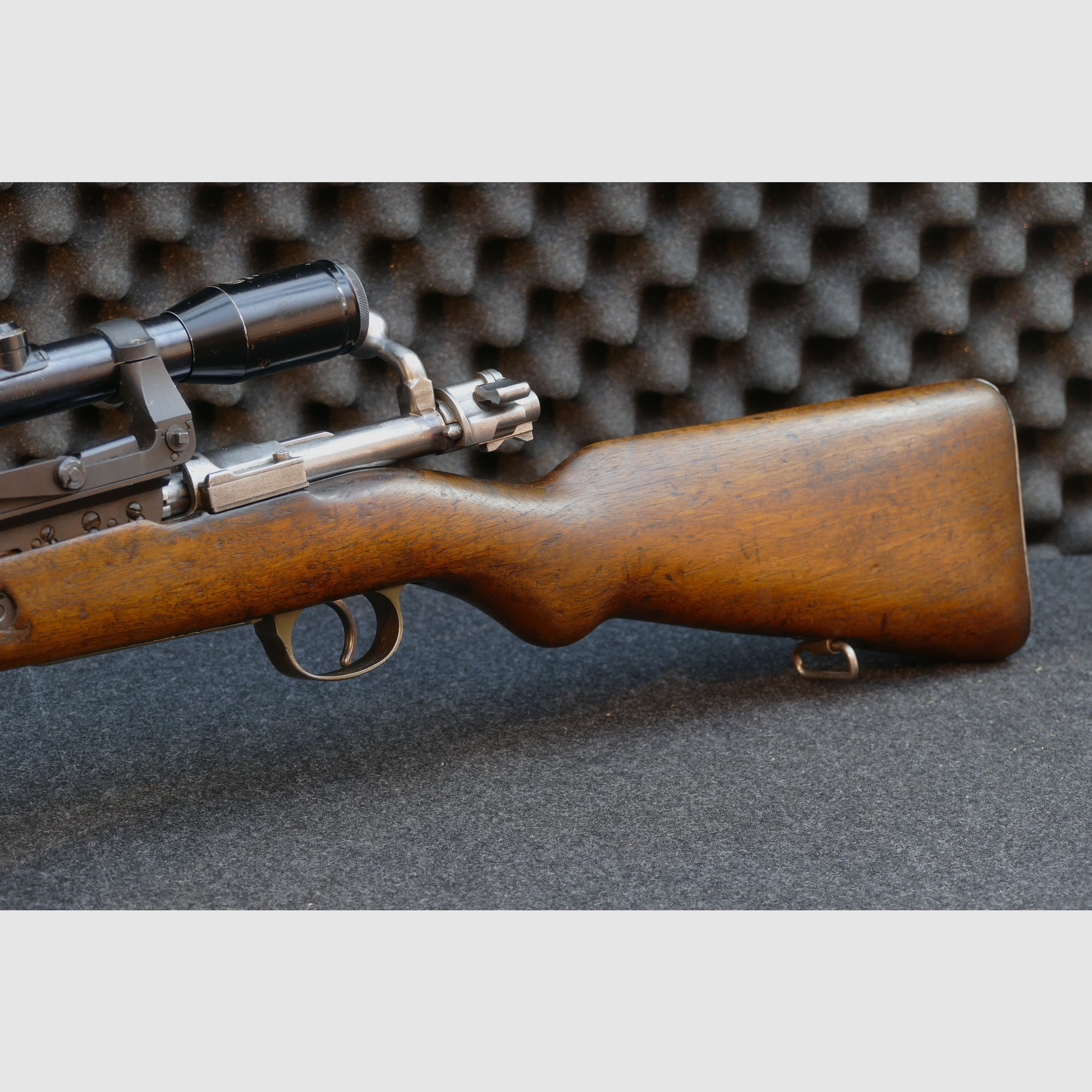 Kurzkarabiner Kurzgewehr „Kolumbien“ — FN-Typ, .30-06 Springfield, mit Seitenmontage