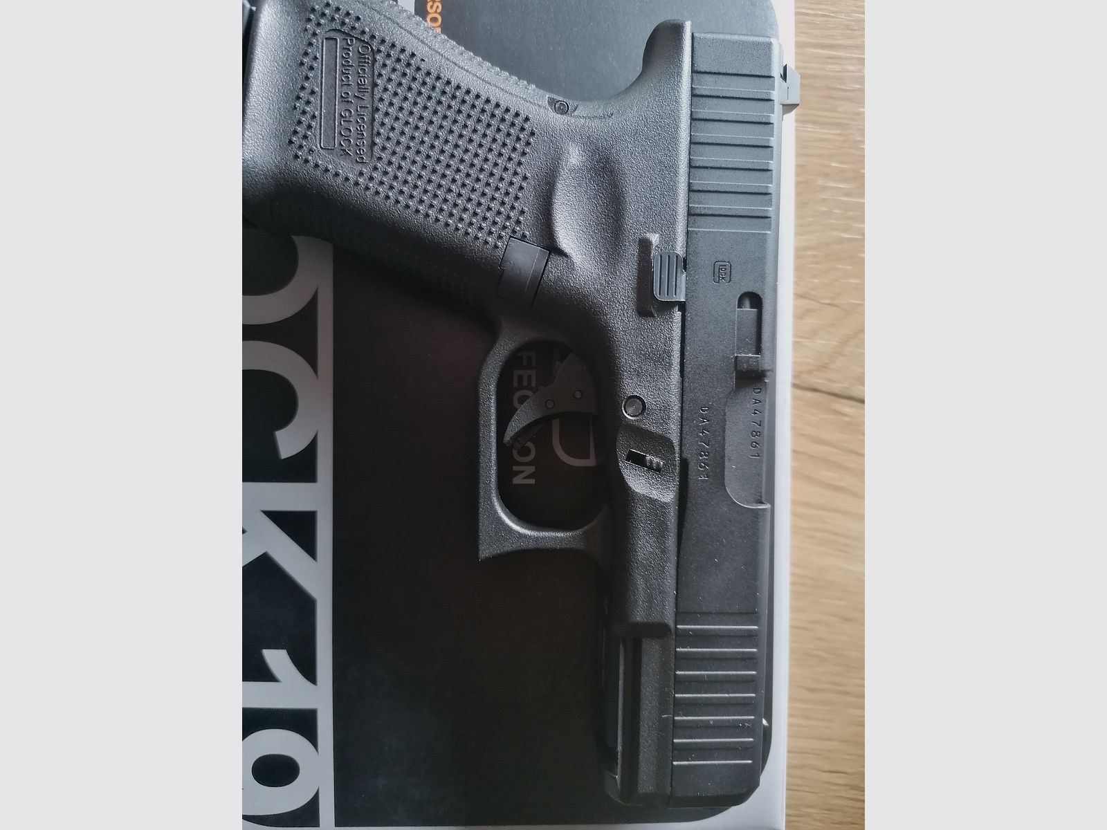 	Glock 19 Gen5 Softair-Pistole Schwarz Kaliber 6 mm BB 19 Schuss Gas Blowback (P18)