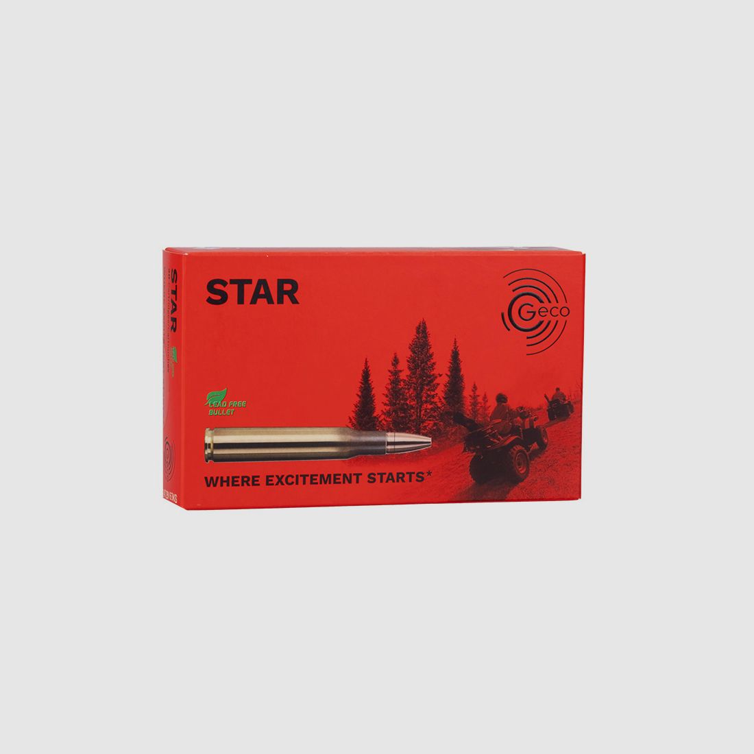 Geco 8x57 IS STAR 10,4g/160grs Büchsenpatronen Bleifrei