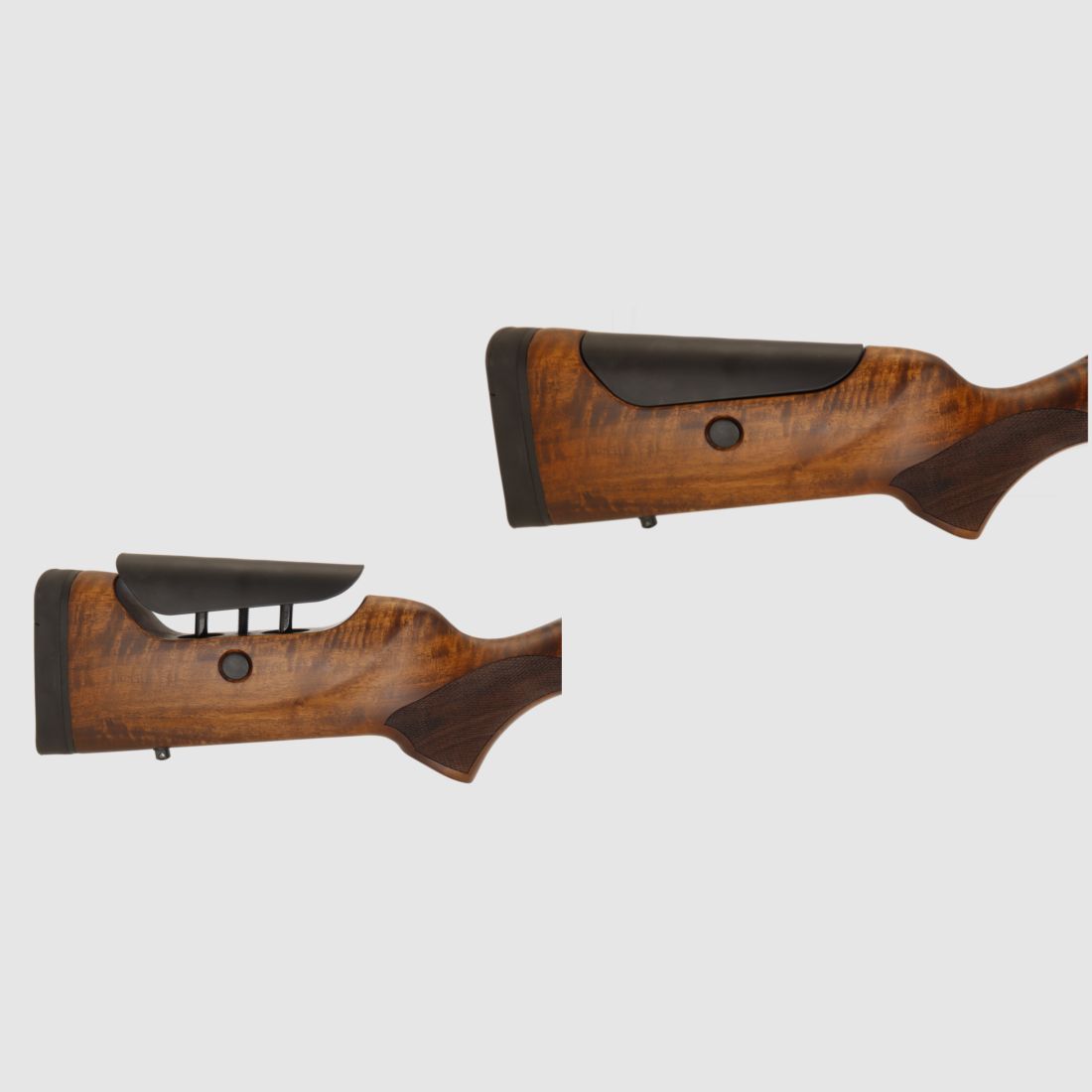 Neuwaffe, auf Lager: Repetierbüchse Brenner BR 20 L.E. verstellbarer Schaftrücken, LL 47cm, Verschluss & Kammerstängel schwarz Jagd Repetierer