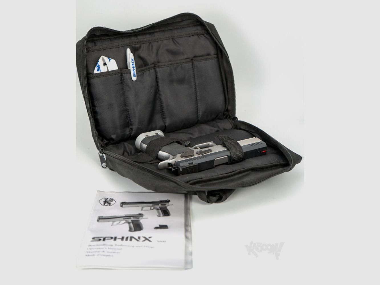 Sphinx 3000 Competition Production 9 mm – ok. 250 strzałów – kompletny – Rarit Competition Production, zdjęcie 7 z 9
