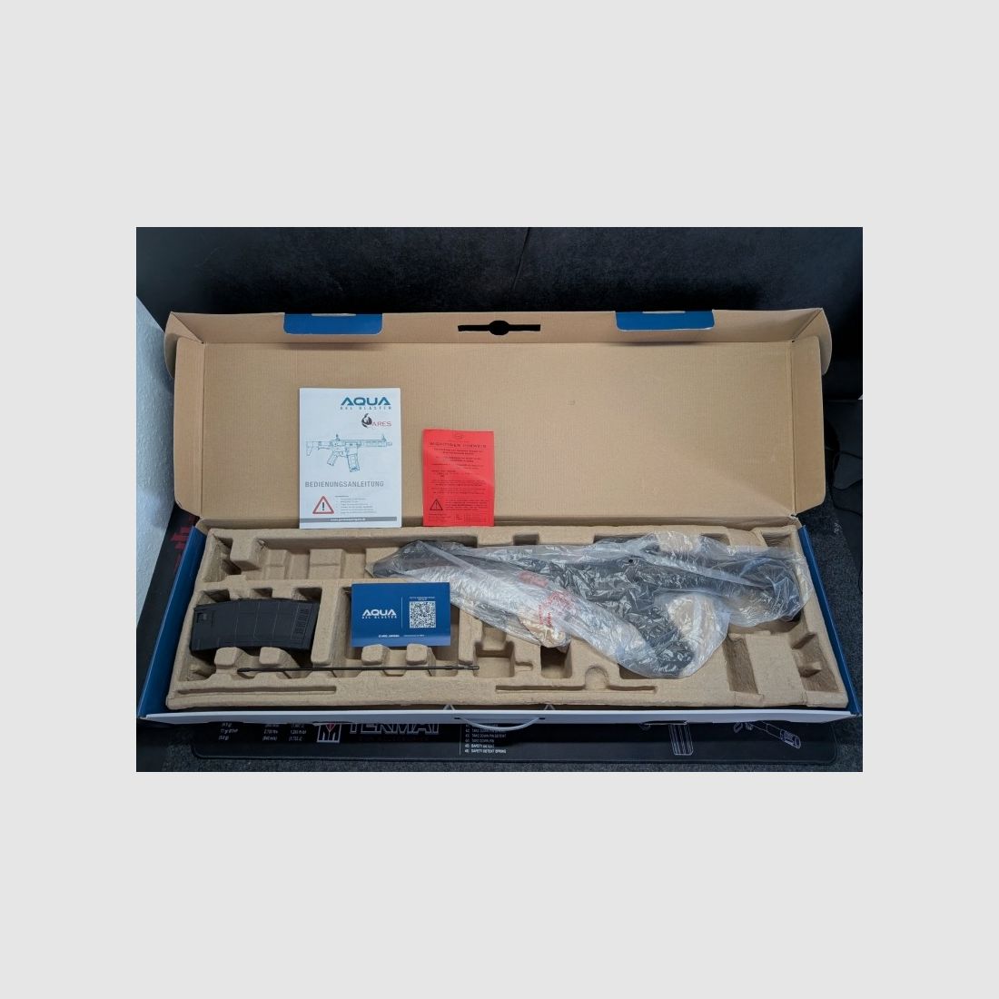 ARES AQUA M-Lok S 8mm Gel-BB (GAR001-E)