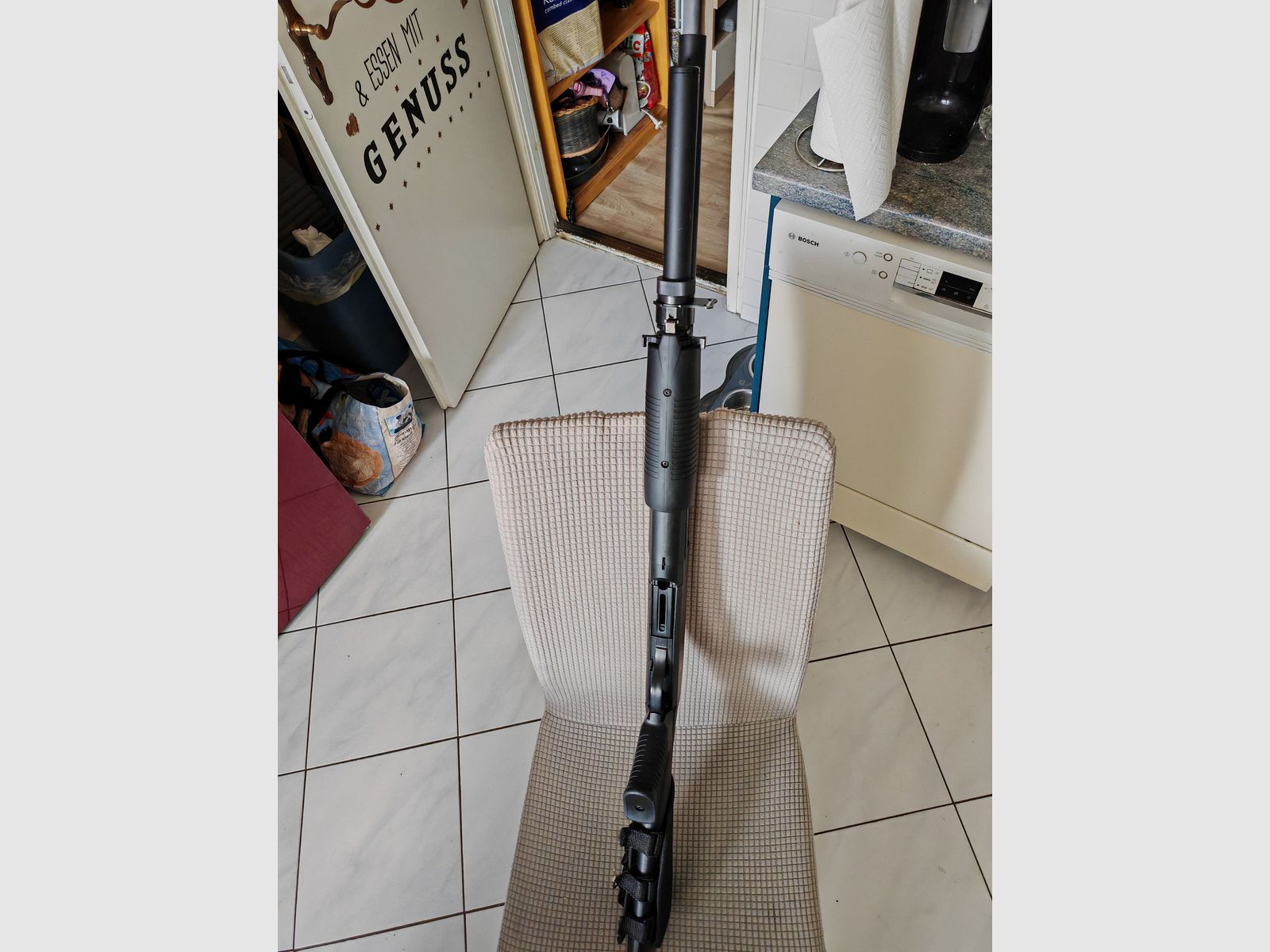 ASK Franchi SAS 12 Full Stock PumpGun plus 12 Shells