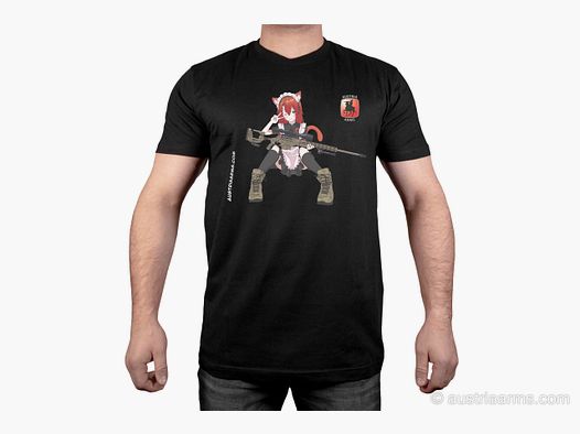 Austria Arms T-Shirt "Anime Girl"