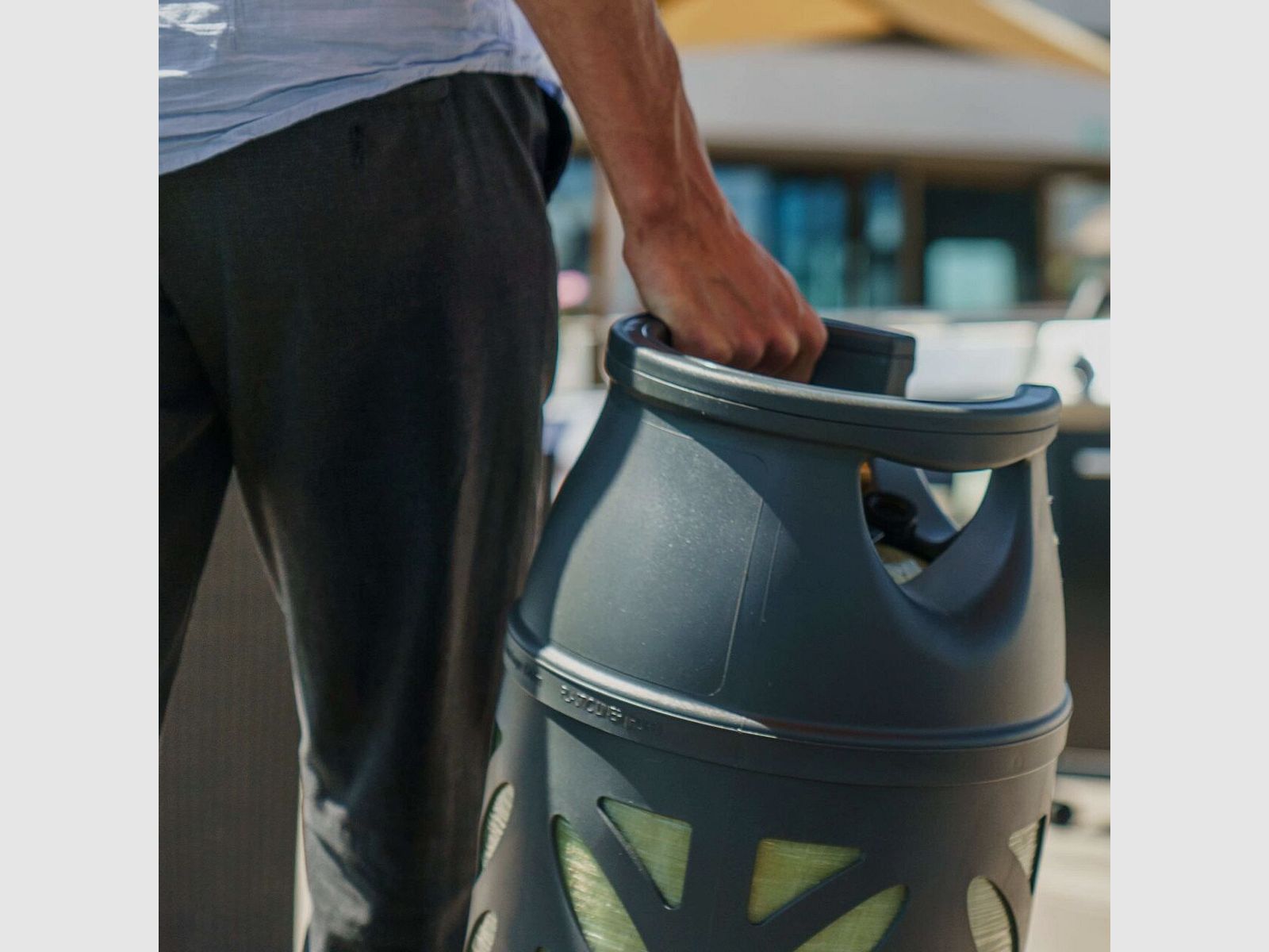 Gasflasche Kunststoff 10 kg, leer, Bild 12 von 12