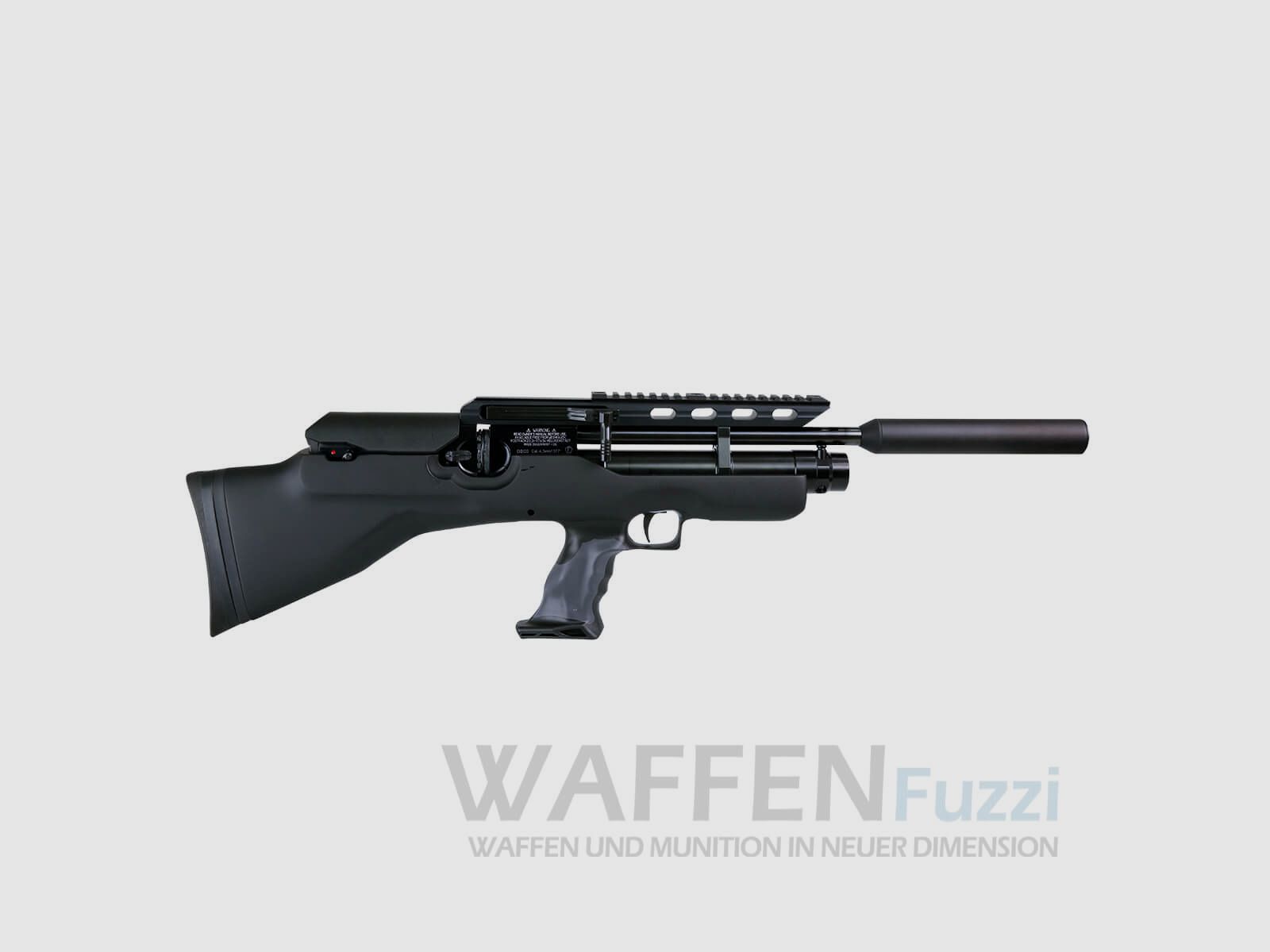 Weihrauch HW 100 BP + tłumik kal. 4,5 mm / długość lufy 310 mm, zdjęcie 1 z 7