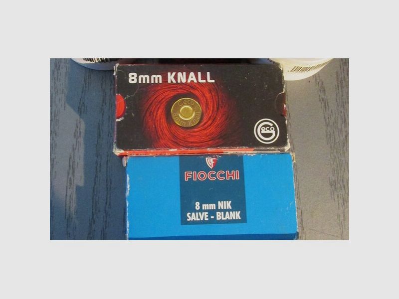 3 x 50 Schuß Platzpatronen 8 mm
