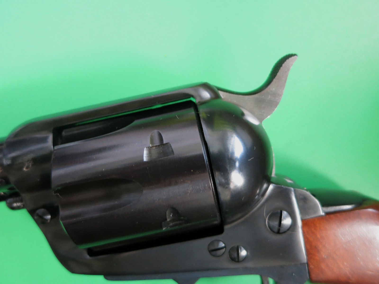 Western revolver, FJ. P. Sauer & Sohn, Western six-shooter, .44 RemMag, collector's condition #65, image 6 of 13