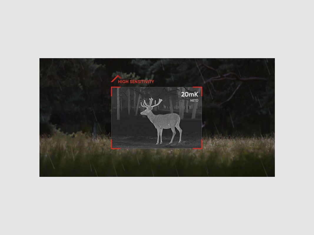 Thermische optiek Hikmicro Panther 2.0 LRF PH35 - 384×288 - 3-24X, afbeelding 2 van 9