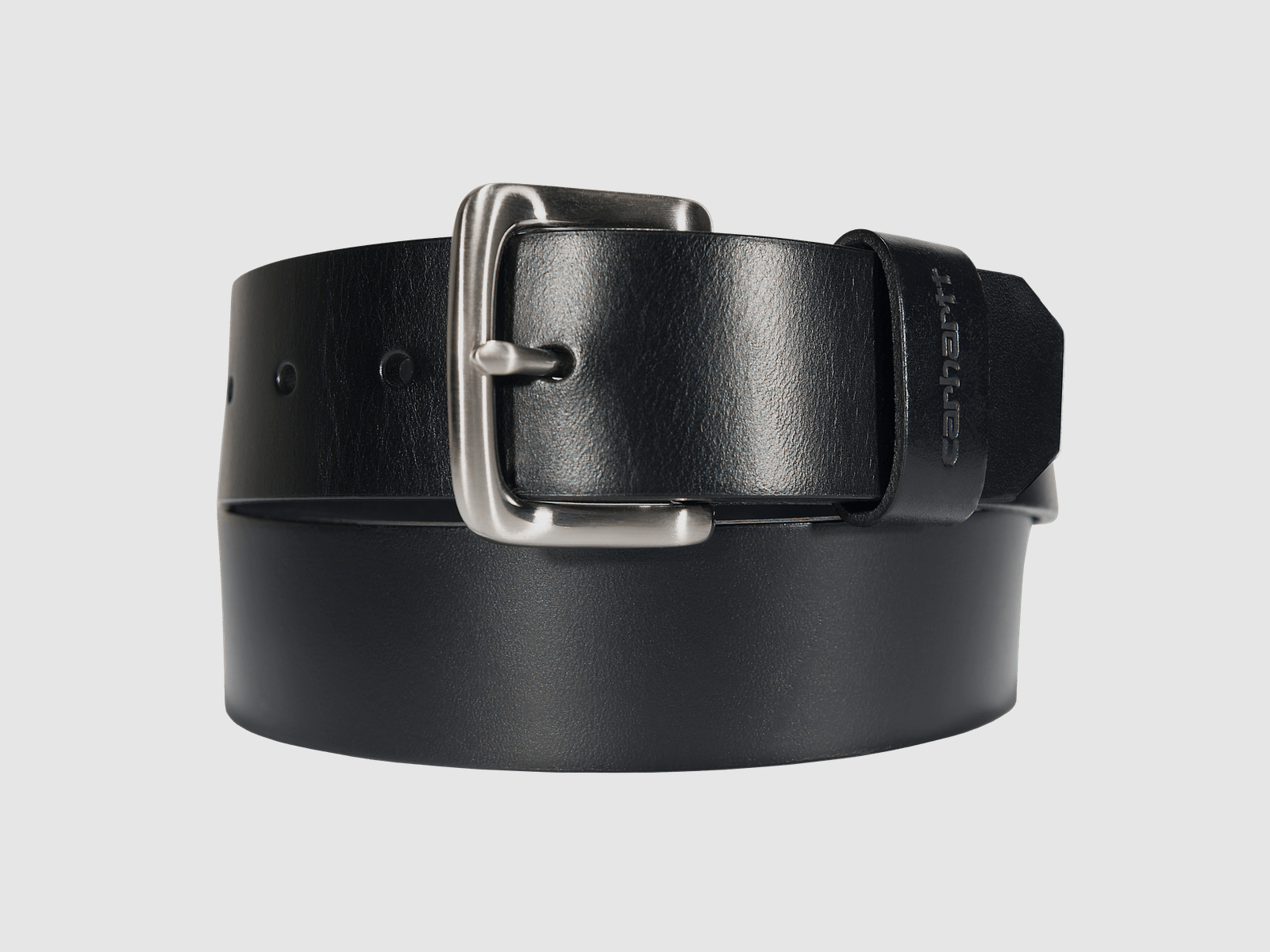 Carhartt Bridle Leather Classic Buckle Belt Men Black 42W