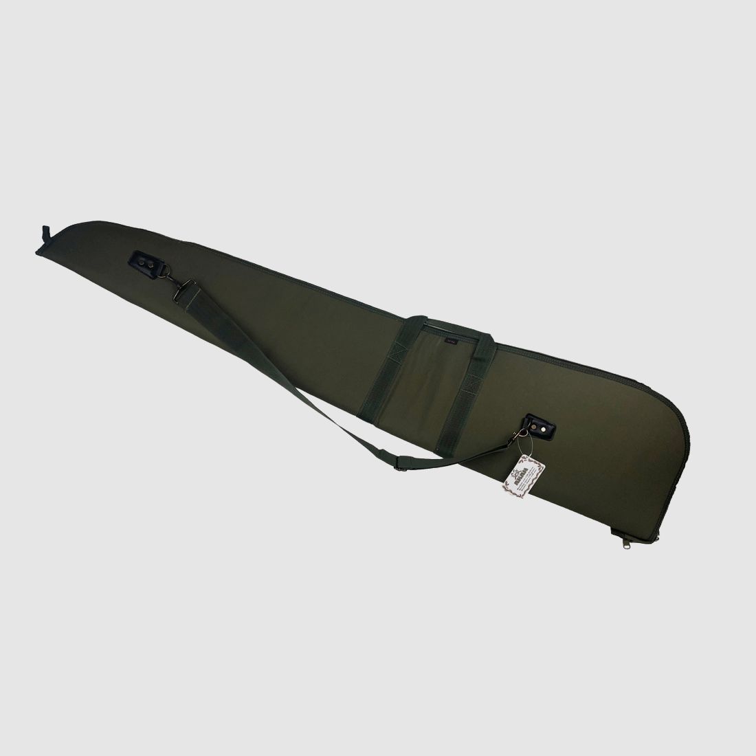 AKAH rifle case with pocket, green