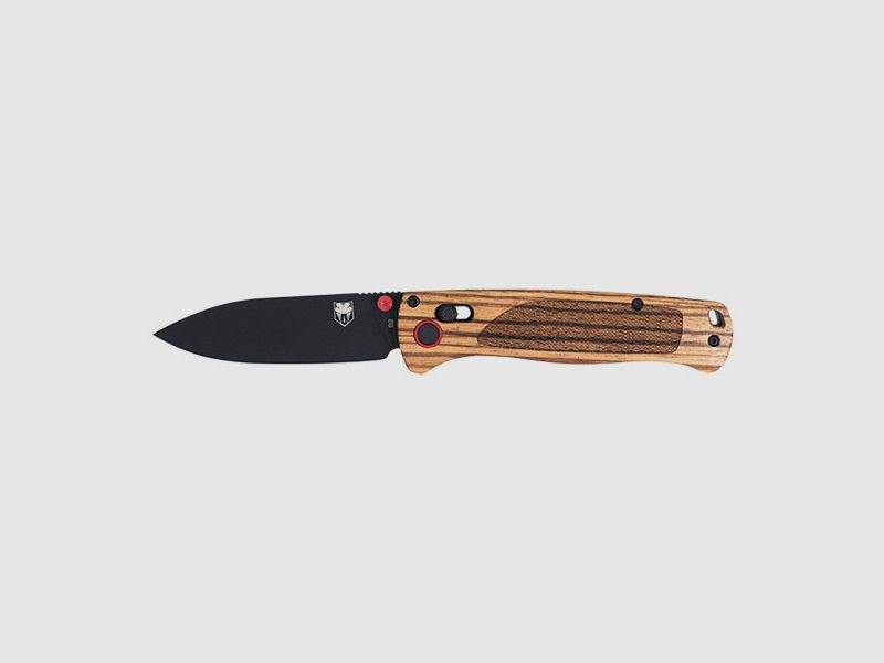COBRATEC – Zebrawood Black – Lame 76mm – Manche Zebrawood – Clip