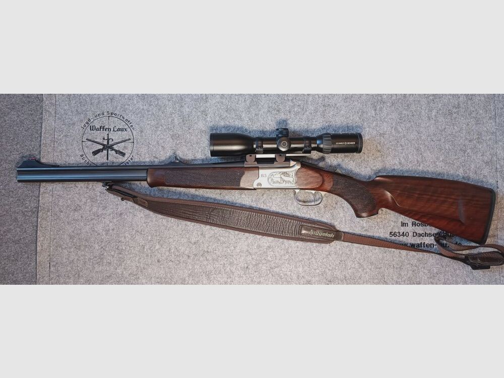 Merkel Suhl B3 Jagd Bockdoppelbüchse mit ZF S&B Zenith 1,5-6x42