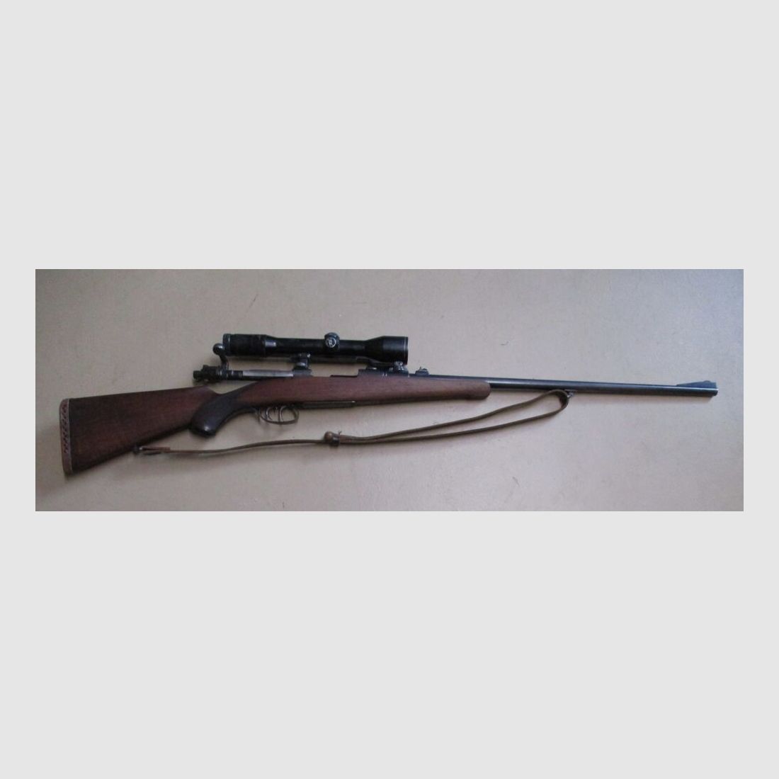 Repeater rifle Mauser 98 with imperial proof and ZF Zeiss 1.5-6x42 98