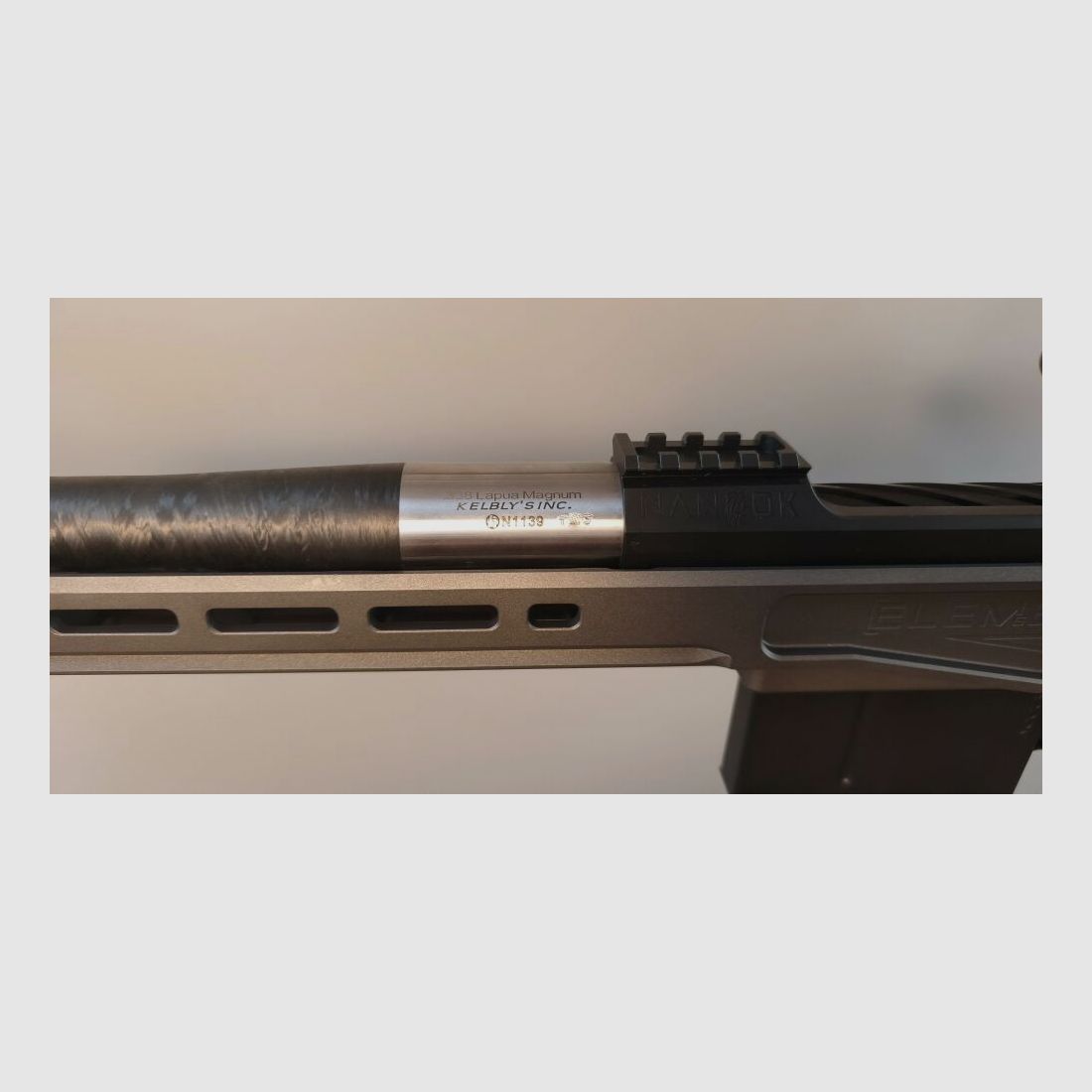 Kelbly´s Nanook .338LapMag PRS mit 3G XLR Element 4.0 Magnesium Chassis Car .338LapuaMag 26"