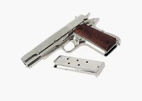 DENIX Réplique Pistolet 1911 .45 Chrome