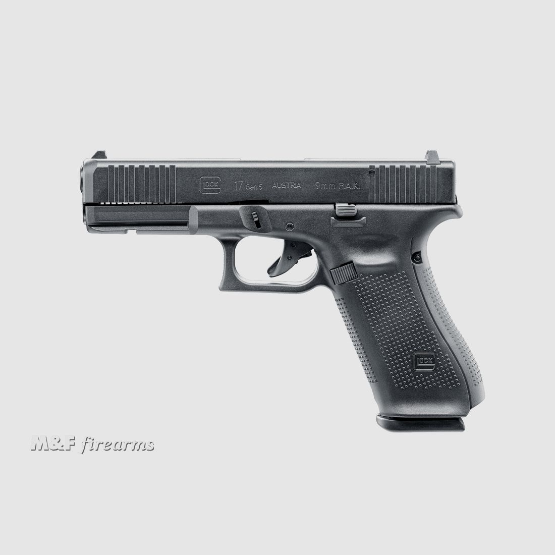 GLOCK 17 Gen5 Kaliber 9mm P.A.K. die erste lizensierte Schreckschusswaffe der Marke GLOCK