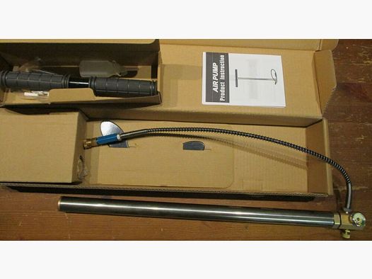 Luftpumpe Air Pump Silber