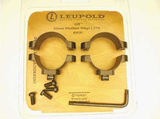 MONTAGE MEDIUM QR 30 MM LEUPOLD