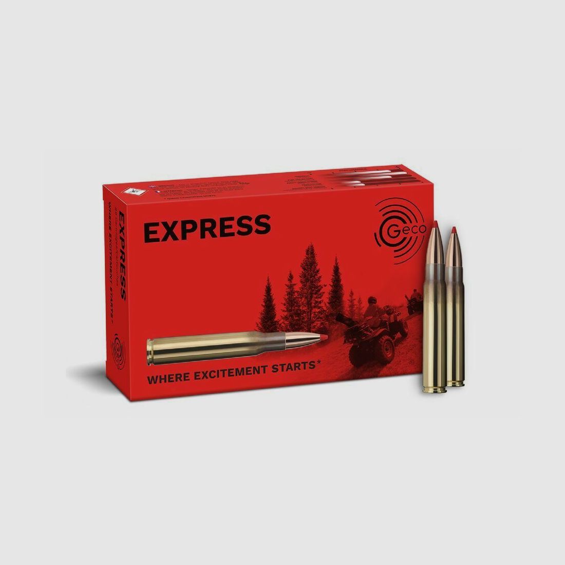 Geco Express 16,5g/255grs à20 9,3X62