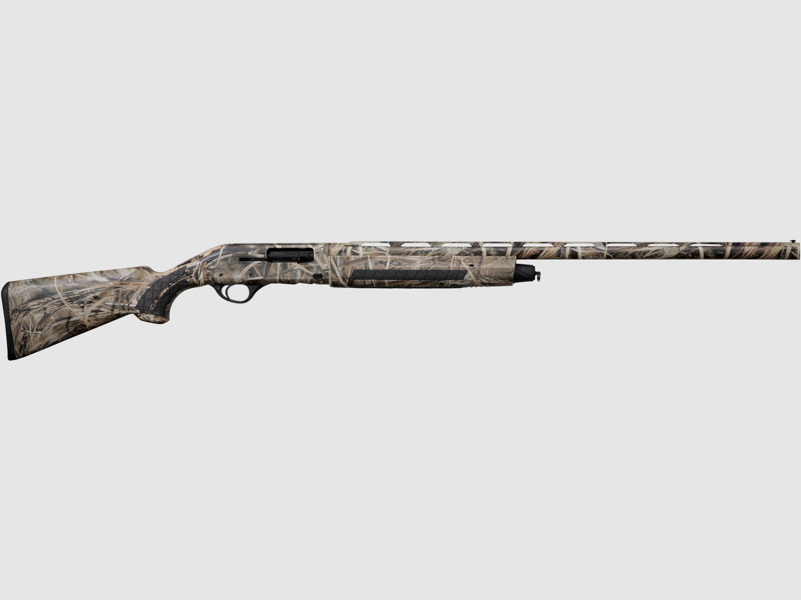 Caza de mercurio escopeta semiautomática Rough Camo Max-4 HD versión diestro, longitud de cañón de 71 cm, 20/76, cal. 20/76