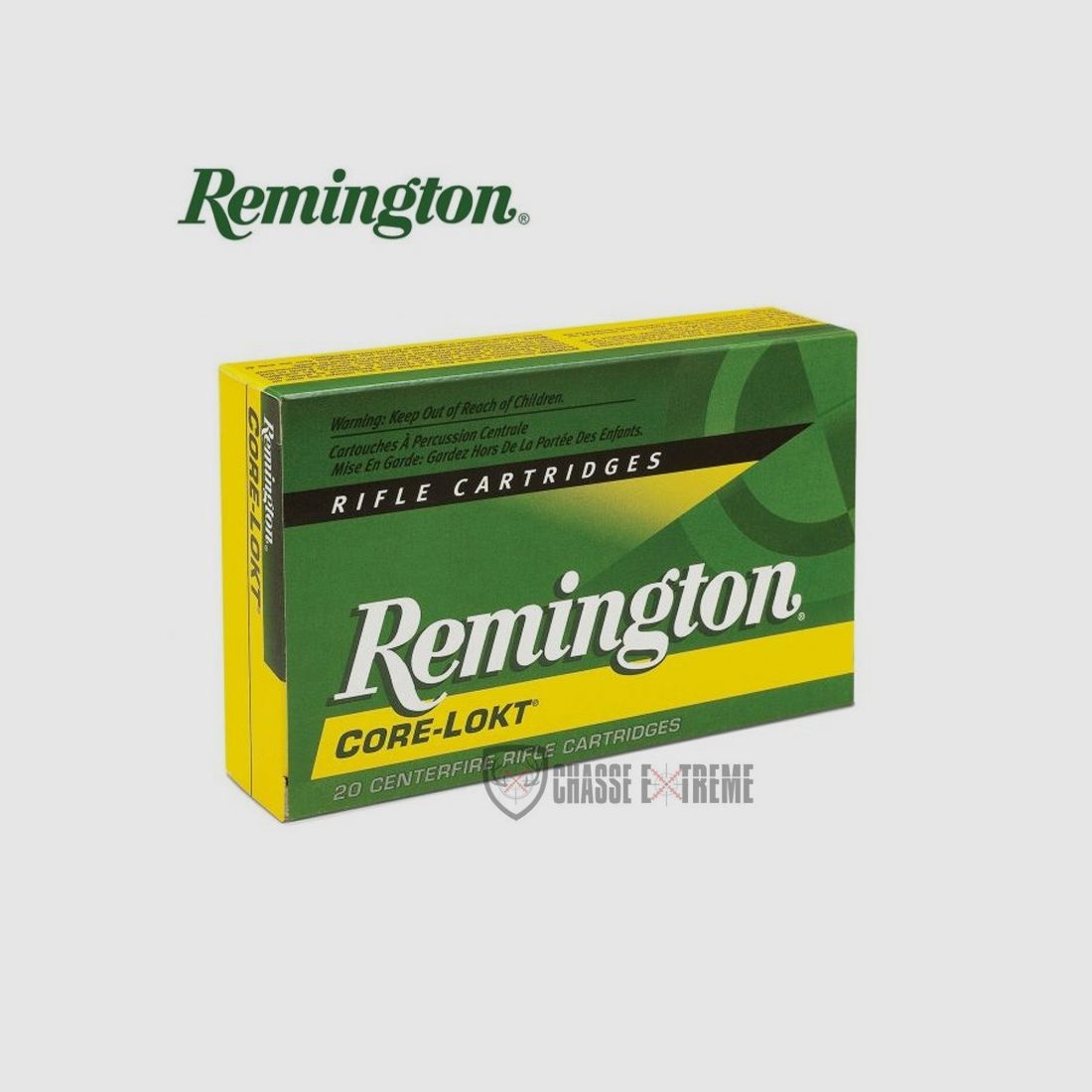 20 Patronen REMINGTON Core-Lokt Kal. 30-06 Springfield 180 Gr