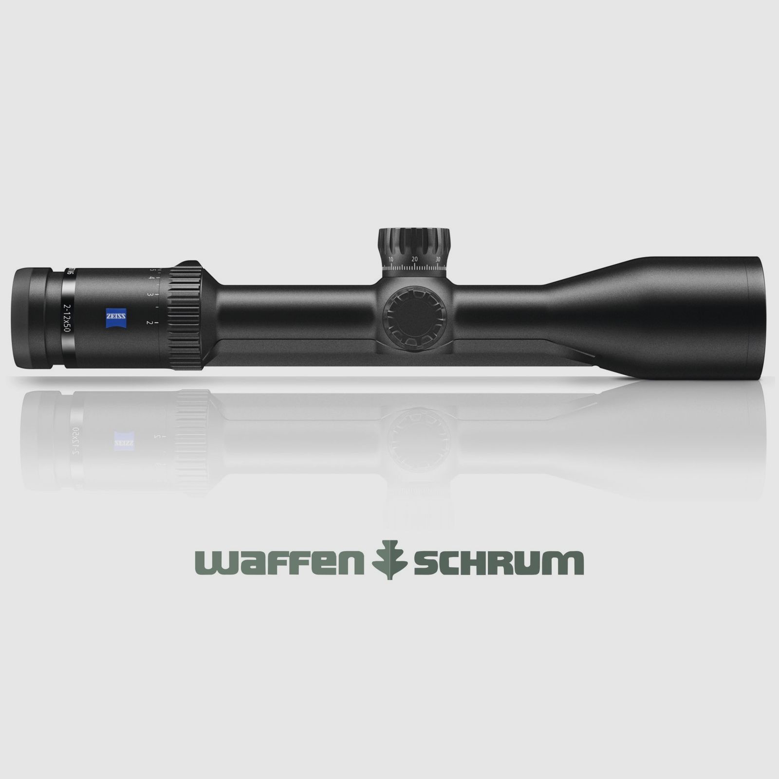 Zeiss Conquest V6 - 2-12x50 M mit Schiene Absehenschnellvestellung