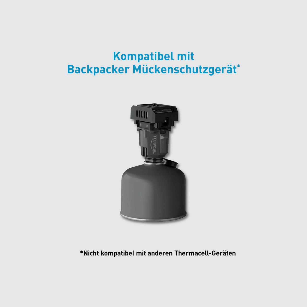 MĂĽckenabwehr 24 Stunden Backpacker NachfĂĽllpack Thermacell M-24, wirksamer MĂĽckenschutz, 20 qm Schutzzone