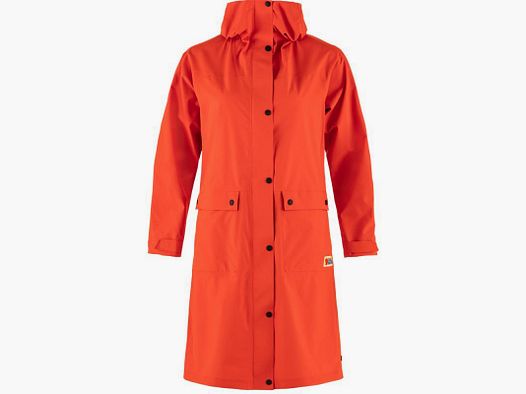 Fjällräven Damen Parka Vardag Rain Orange XS