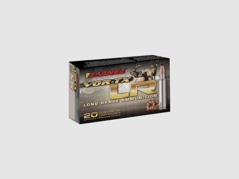 Barnes VOR-TX Long Range 6,5mm Creedmoor 127GR LRX Boat Tail 20 Patronen