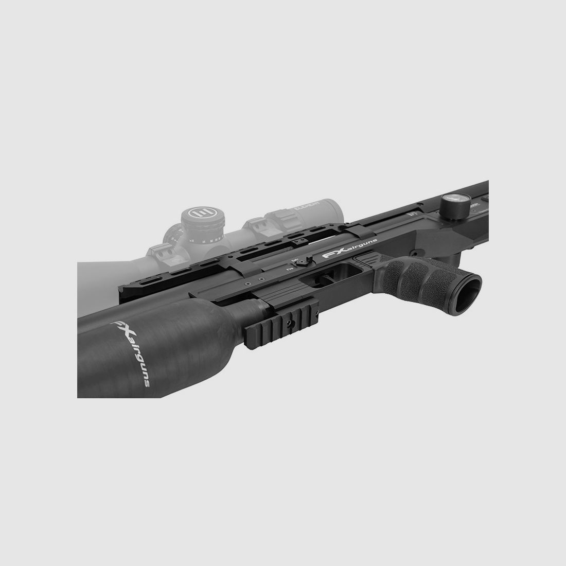 PCP-Büchse Leopard Black Standardflasche FX Airguns, Bild 4 von 6