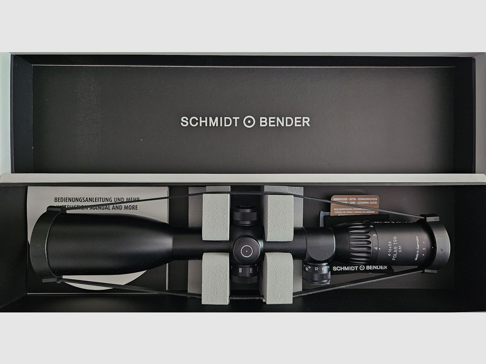 Neuware vom Fachhandel - Schmidt & Bender T96 Polar 4-16x56 P LMZ 2.BE D7 - Super-Sonderangebot !!!