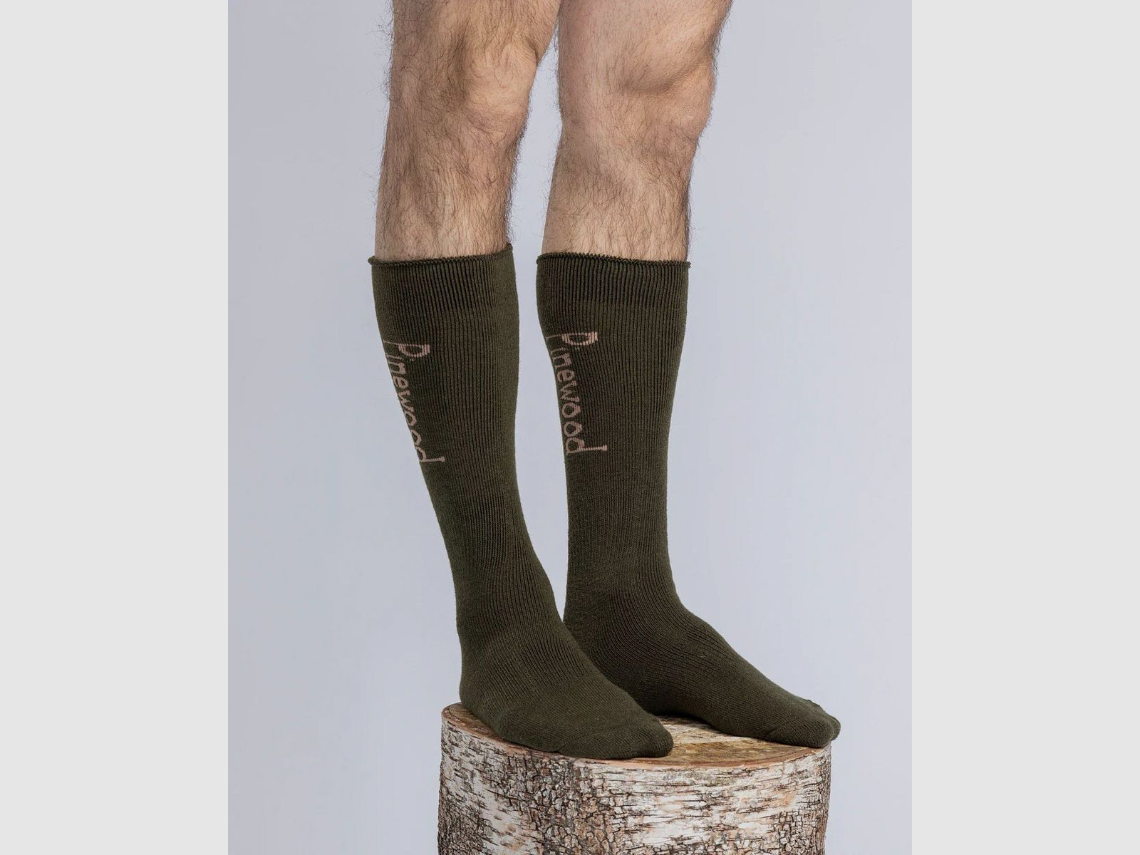 Pinewood Hunters Lange Socken Grün/Dunkelgrün, Bild 1 von 2