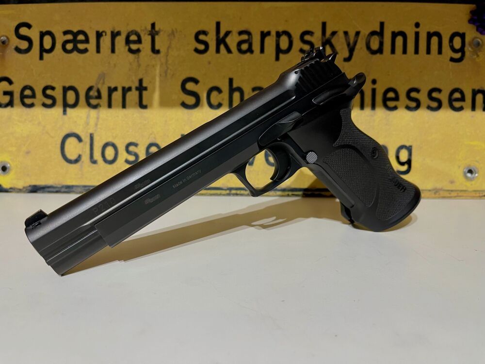 Sig Sauer P210 Supertarget (ALL BLACK - Made in Germany)