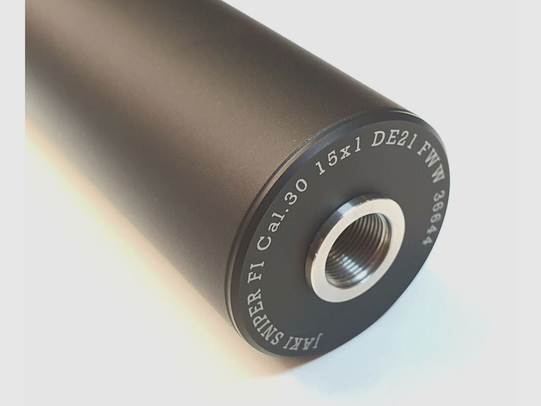 JAKI suppressor Semi Classic .30 / 7.62 mm (e.g. .308 Win.) M15x1 JAKI-SEMI-CLASSIC-M15-30